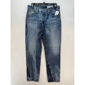 ADRIANO GOLDSHMIED AG JEANS WOMEN'S 27 THE PHOEBE VINTAGE HIGHT WAISTED TAPERED
